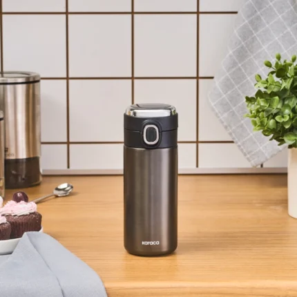Karaca Darker Digital Steel Leakproof Thermos 310 Ml